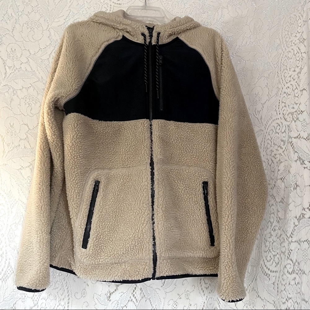 Urban Pipeline Sherpa Full Zip Hoodie Jacket